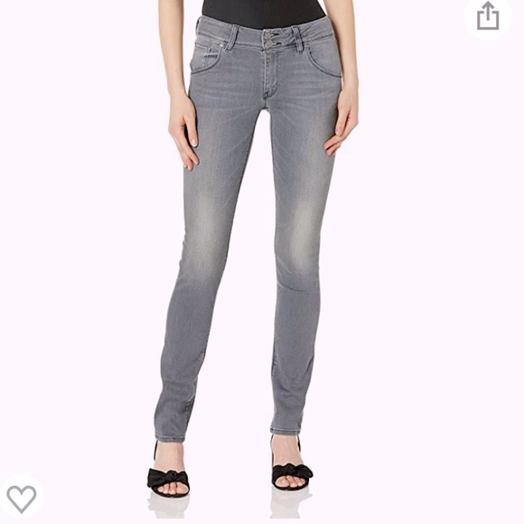 Hudson Jeans Denim - NWOT Hudson mid-rise Collin skinny grey women size 24